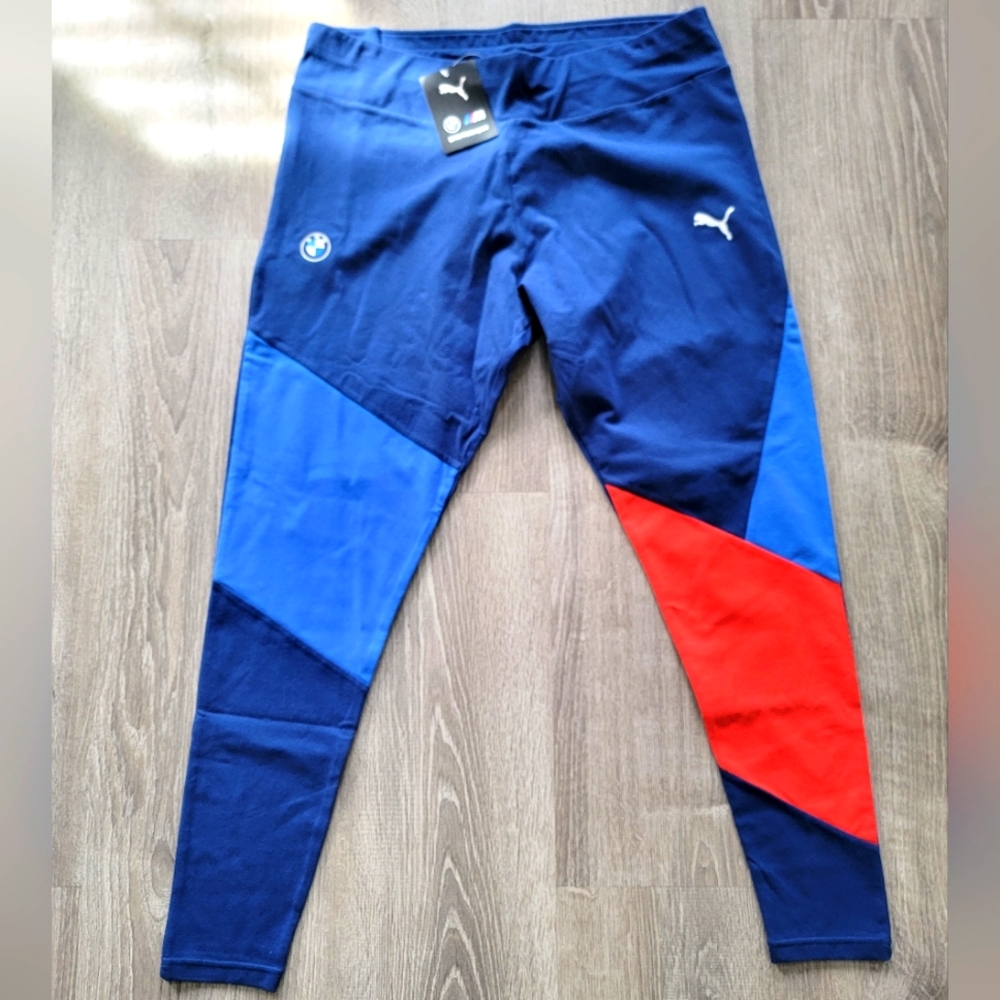 BRAND NEW Puma BMW MMS Statement Leggings Womens Size XL